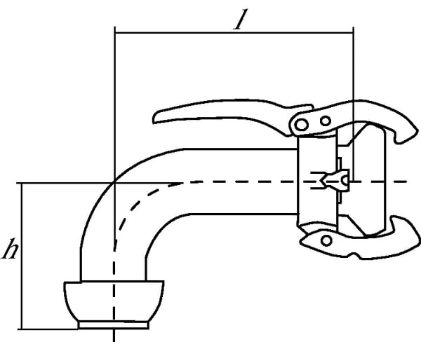 Coude 90° mâle/femelle 4" vue 2