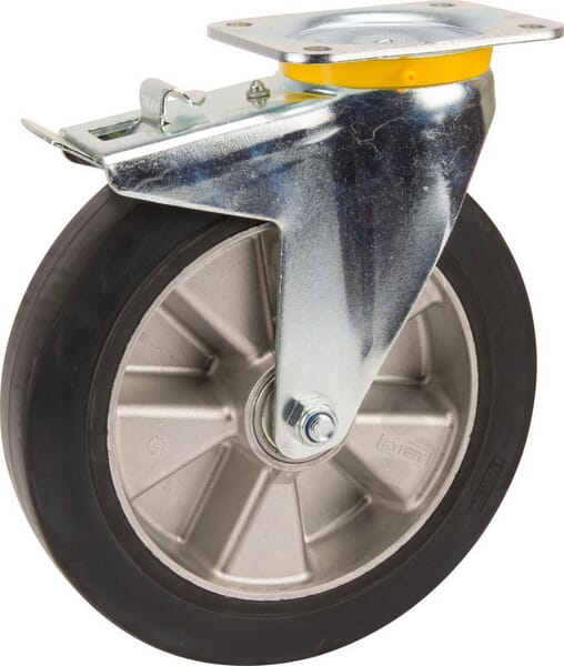 Roue pivotante avec frein — réf. 4687IEP160P63