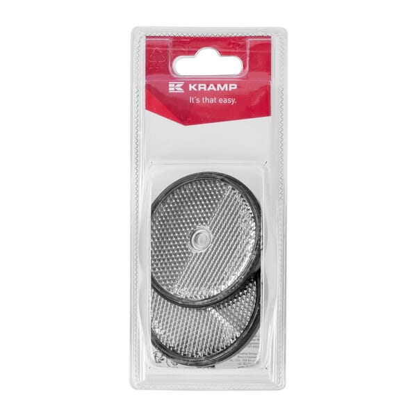 Catadioptre rond blanc Ø60mm (2) — réf. KR484067P02B