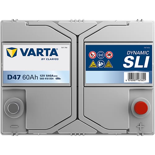 Startbatteri Varta 12V 60Ah 540A - Bilbatterier och Fordonsbatterier - 560410054 - 4