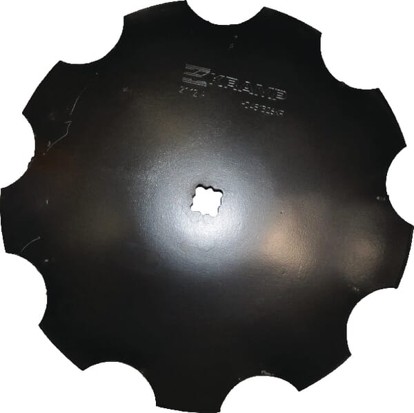 Disque de herse crénelé 450x3,5 Tr.23-26 — réf. HD451326KR