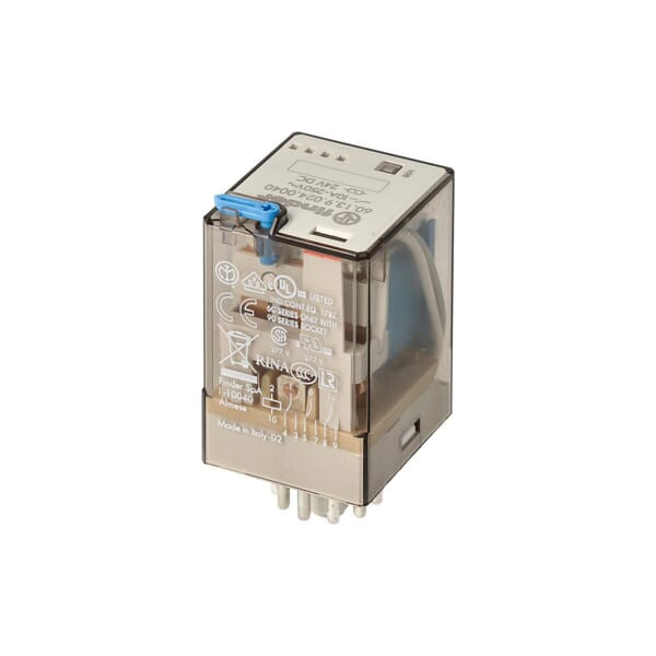 Relais 3W 10A 24V/CC vue 3