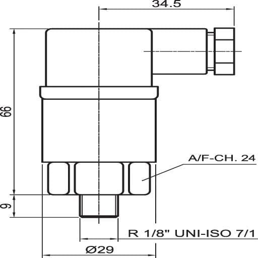 Indicateur électrique vue 3