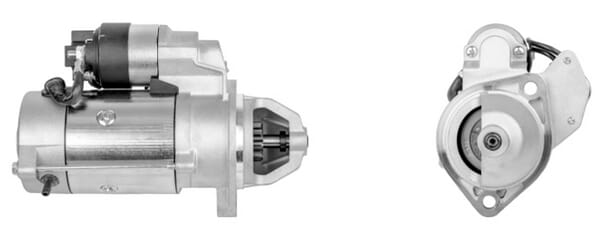 Démarreur 12V 2,6kW, 9-dents, Mahle · réf. MS739