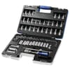 E031806 case with 61 socket wrenches and accessories 3/8"