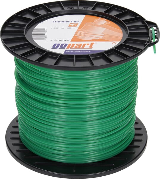 Fil de coupe Ø 3mm 180m rond vert gopart — réf. NL30180RVGP