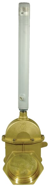Vanne 6" filetée avec cylindre · réf. 6002066
