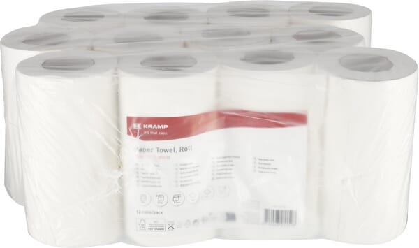 Papírové ručníky, bílé, Mini