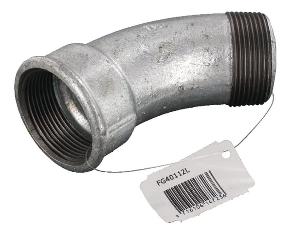 Oblouk 45° poz.vnit/vně.1 1/2"