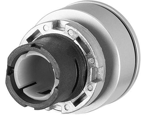 Bouton poussoir lumineux vert vue 2