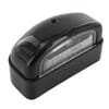 Number plate light 5W, rectangular, 12V, transparent, bolt on, 105x63mm, Blade terminal, Hella