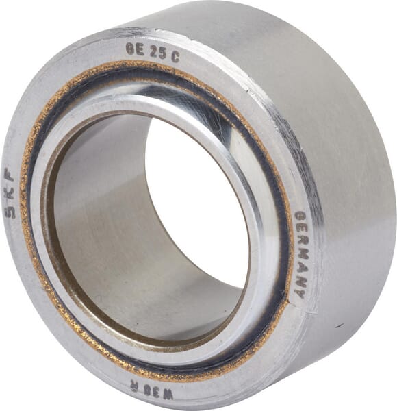 Roulement de palier sphérique radial 25x42x20/16 mm — réf. GE25UKINA