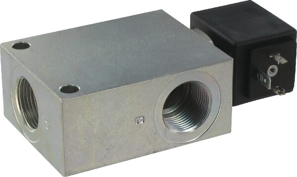 Vanne 2/2 EC12M VF 12Vcc 3/4BS vue 2