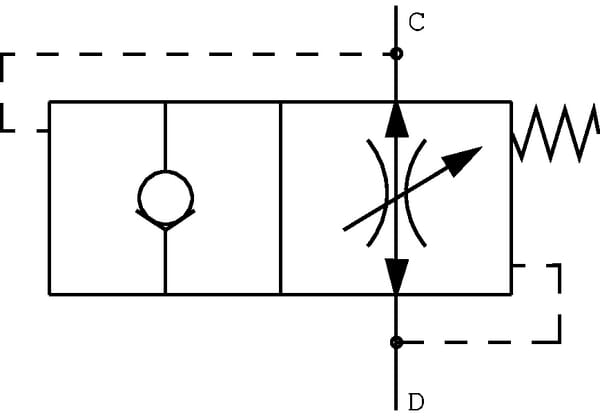 Valve de sécurité 3/8" 90L/MIN vue 2