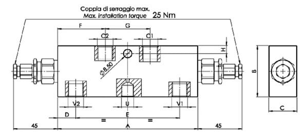 Valves d’équilibrage doubles 3/8" vue 5