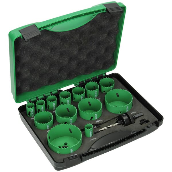 Ensemble de scies cloches combinées 16 pièces · réf. 4101074