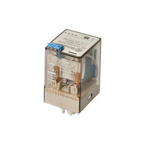 Relais 2W 10A 24V/CC vue 7