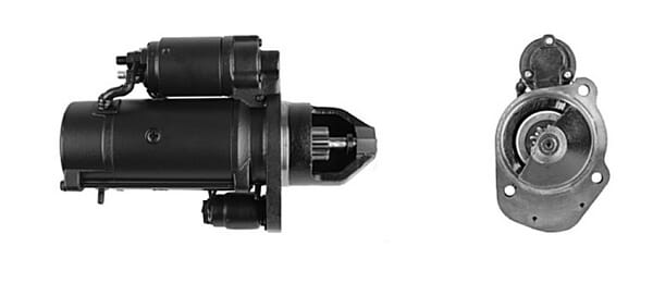 Demarreur réducteur 12V 4,2kW 9 dents avec réducteur CW, Mahle · réf. IS1418