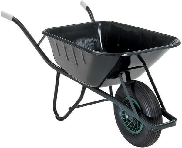 Brouette peinte 90 L vue 2