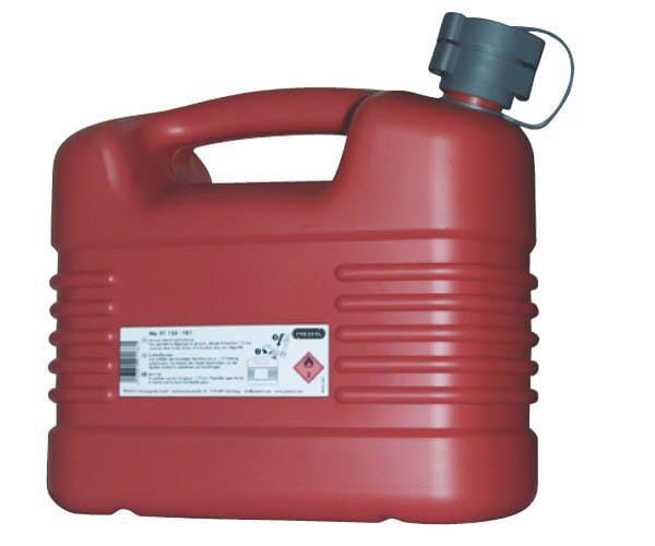 Jerrican plastique 10 litres rouge · réf. SP21133
