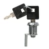Cylinder lock for tool trolley