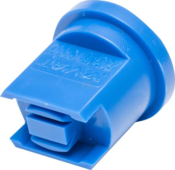 Buse anti-dérive à deux jets AZT 110° 03, plastique bleu MMAT vue 4