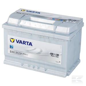 E44 Varta Silver Dynamic Car Battery 77Ah (577400078) (096)