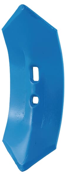 Pointe de cultivateur 300x110x8mm, réversible, courbée, 2 trous — réf. 5140A15