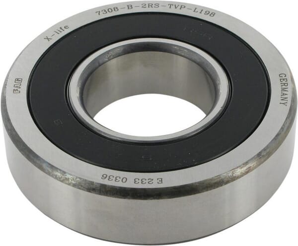 Roulement à billes à contact oblique 40x90x23mm INA/FAG — réf. 7308B2RS