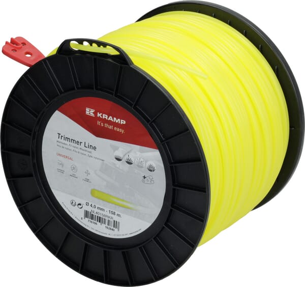 Fil de coupe Ø 4mm 158m rond jaune Kramp — réf. NL40158RKR