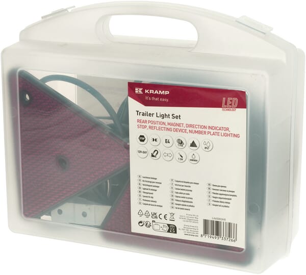 Kit d'éclairage LED 12V câble magnétique 7,5m — réf. LA65002KR