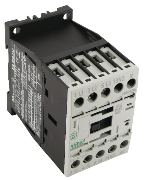 Contacteur de puiss. 12A 5,5kW · réf. DILM121024VAC