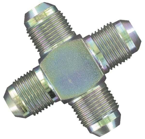 Adaptateur en croix 9/16" JIC · réf. CROSS09JM