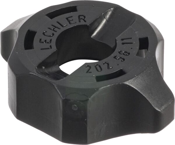 Ecrou de buse Lechler noir · réf. 0652025611