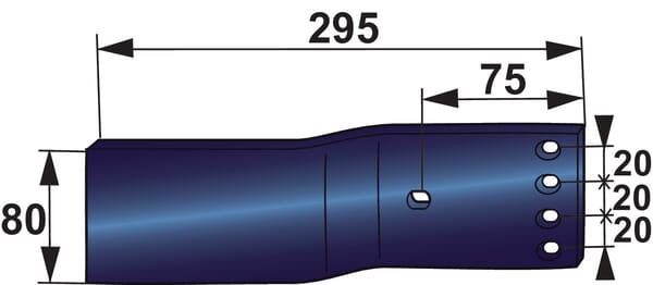 Rallonge de versoir D. G&B vue 2