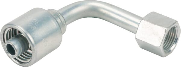Racc. à sertir 90° DN13-3/4JIC · réf. 8G8FJX90L