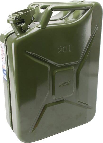 Jerrican métal 20 litres vert — réf. JK575075