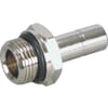 Push-in fitting with outer thread - type PIF..B