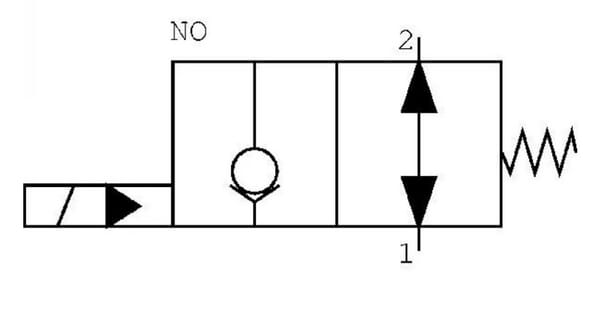 Valve 2/2 SVP10NOR 12VDC vue 5