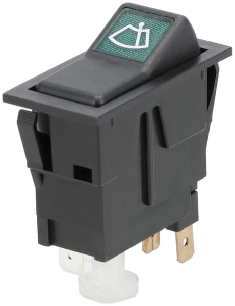 Interrupteur à bascule, I-0-II, on-on-on, 12V, 4 broches, essuie-glace — réf. SW10048KR