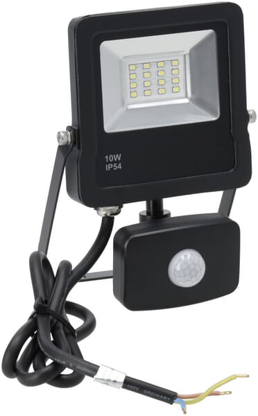 Projecteur LED, 10W, capteur 4000K — réf. KRFL10840SBK