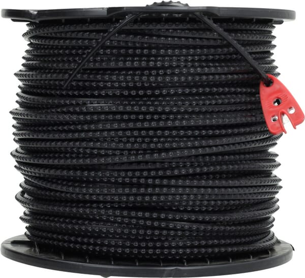 Fil de coupe Ø 4mm 110m carré noir Kramp — réf. NL40110NKR