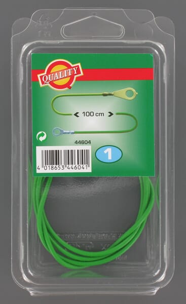 Câble terre isolé 2xM8-100cm · réf. 44604011