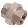 Conical coupler - 2x female thread - Stainless steel