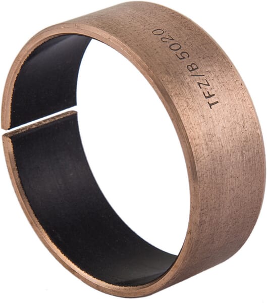 Bague de palier 8x10x8mm — réf. ZB081008PTFEBR