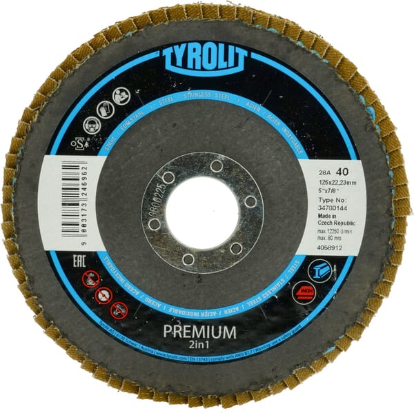 Disque à lamelles 125 mm K40 Form 28A · réf. 34780144