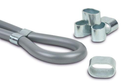 Krimpovací svorka pro lana Ø 10 mm, pozinkovaná