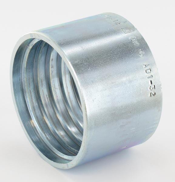 Jupe à sertir Ø74x48,6mm DN50 acier / zingué Alfagomma · réf. SFAD150