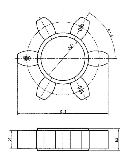 Étoile HRC 70 vue 2