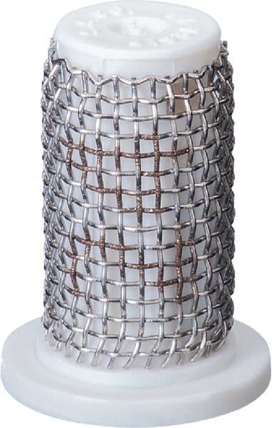 Filtre à buse 24 mesh en acier inoxydable blanc TeeJet — réf. 8079PP24